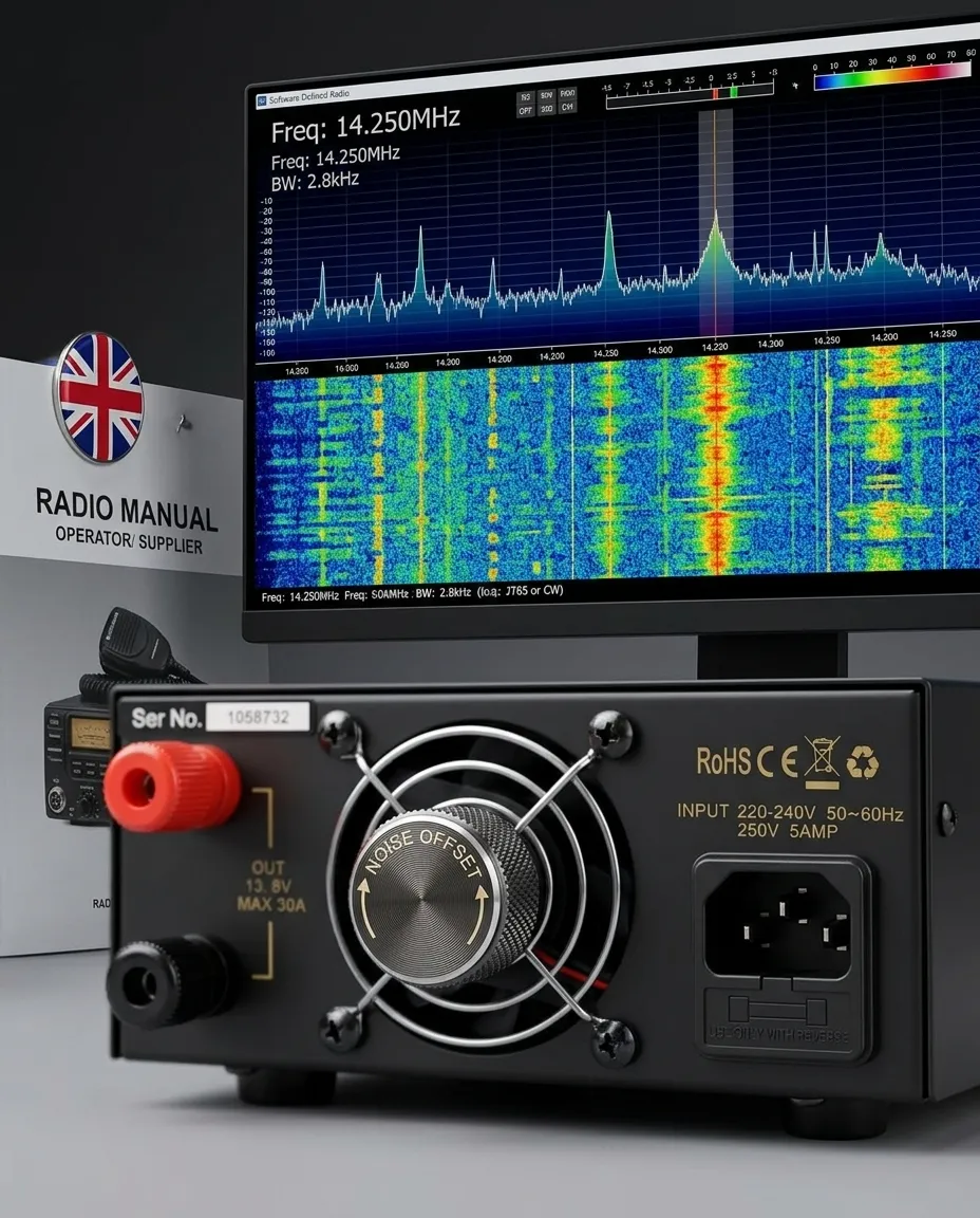 Using a dedicated power supply for electronics testing and radio equipment