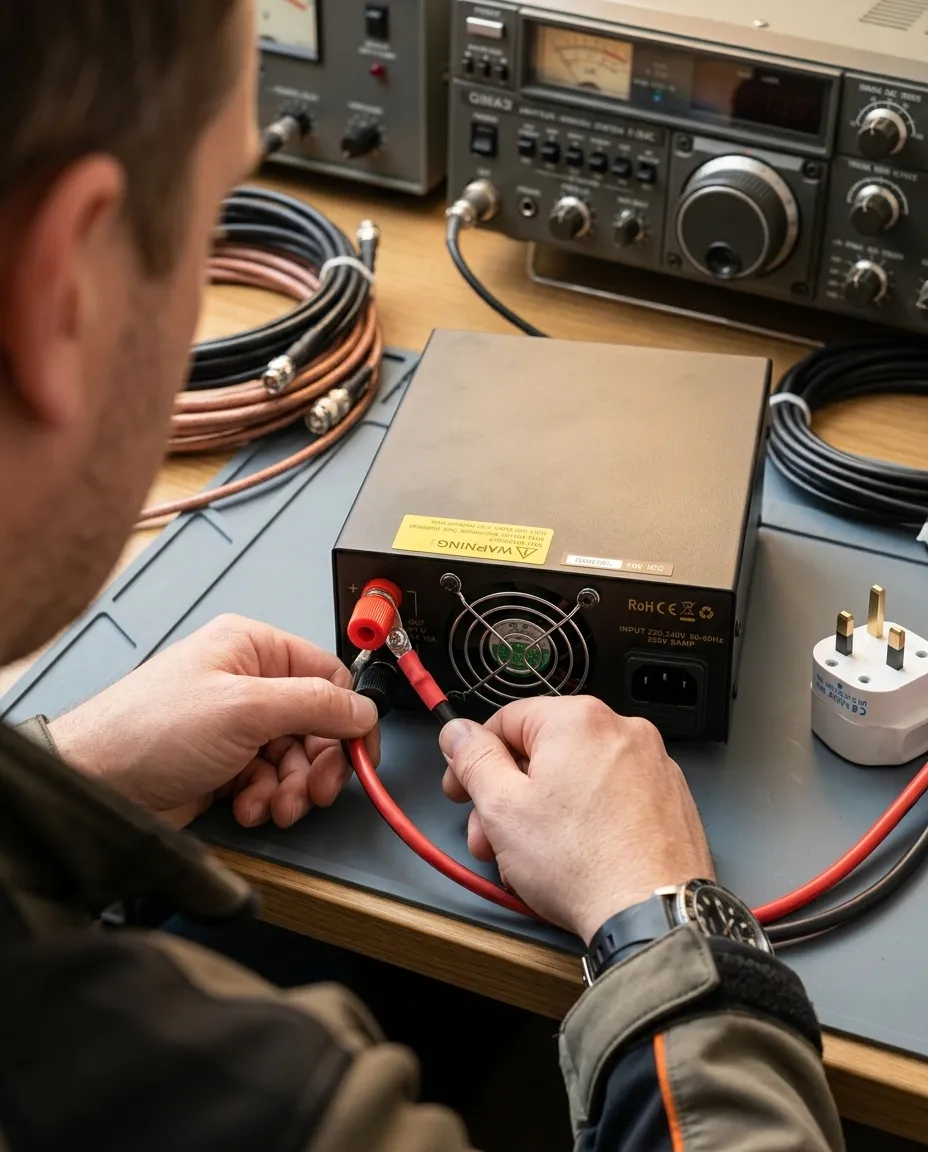 High-performance 13.8V 30A power supply for ham radio equipment